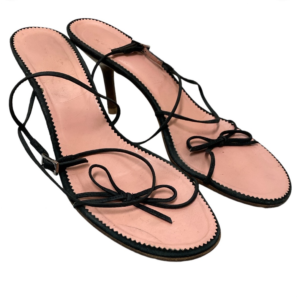 Vintage Gucci Strappy Bow Sandals Size 8.5